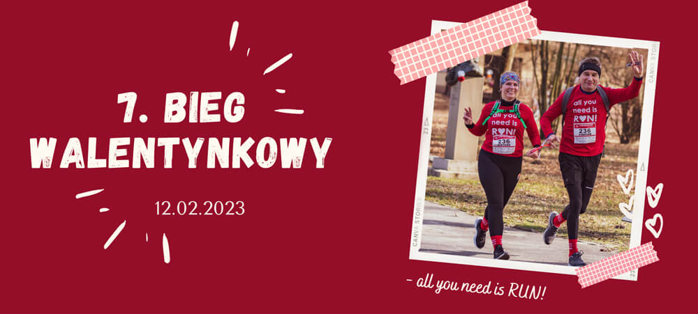 Bieg Walentynkowy w Krakowie
