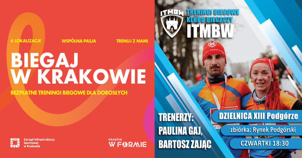 Treningi biegaj w Krakowie